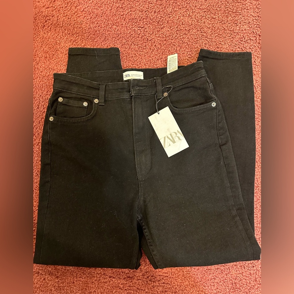 NWT Zara black skinny jeans